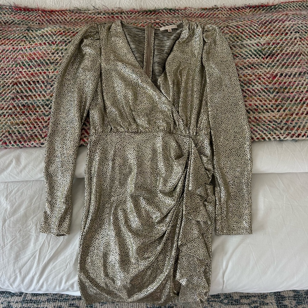 Elegant Metallic Dress